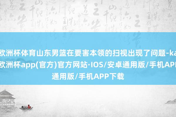 欧洲杯体育山东男篮在要害本领的扫视出现了问题-kaiyun欧洲杯app(官方)官方网站·IOS/安卓通用版/手机APP下载